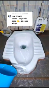 Sonic cleaner pembersih kerak membandel pembersih toilet cairan pembersih serbaguna kemasan 1liter