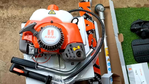 A301เครื่องตัดหญ้า 2 จังหวะ (ครบชุดพร้อมใช้งาน) "ยี่ห้อ" KASEI (คาไซ) รุ่นCG411-ER งานคุณภาพ #ตรงปก #งานคุณภาพ #ทนทาน แท้ 100%✓✓✓