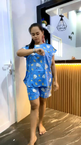 BABYDOL CELANA PENDEK ( ISI 5 PCS ) BABYDOL RAYON PENDEK BAJU TIDUR CELANA PENDEK PAKET USAHA