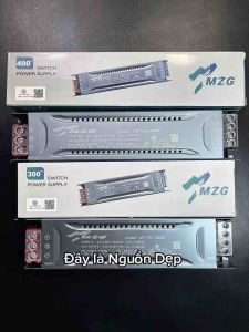 Nguồn LED Thanh Dẹp MZG 24V 300W 400W - Nguồn Đũa Mỏng Tản Nhiệt Vỏ Nhôm Lắp Tủ Kệ Nội Thất