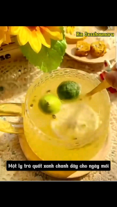 Trà detox tan mỡ quất xanh chanh dây sấy khô