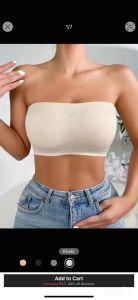 Free Size Summer Crop Top with Bra Pads - ATHENA