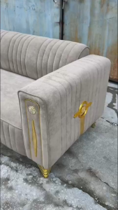 VC 075/076/077  3+2+1 SEATER SOFA PREMIUM VELVET ANTI SCRATCH/EASY CLEAN