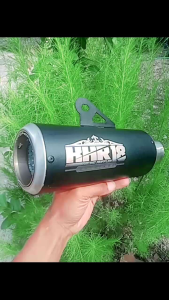 Silencer Hitam KHR18 Inlet 50 mm: Aksesoris Knalpot yang Tepat
