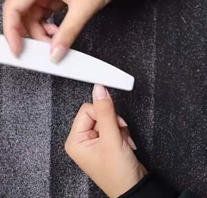 Nail Lab Double Sided YELLOW Jelly Patch for TOES Adhesive Nail Glue Patch Fake Nails Removable (1 Piece) 美甲贴果冻胶1片