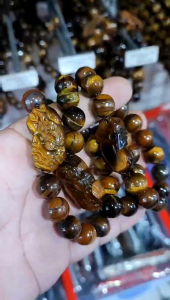 Vòng tay đá mắt hổ vàng tỳ hưu