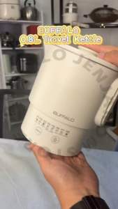 BUFFALO 0.8L Travel Heating Kettle with Handle | Free Storage Bag | 110~240V | SUS304 牛头牌0.8L迷你旅行电热水壶 (KW99)