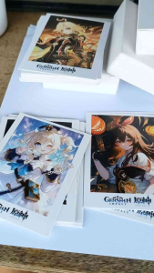 New 🇲🇾 Ready Stock Card 40pcs/box Gensin Impact card colourful HD picture with box collection collectible card lomo card