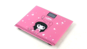 Timbangan Badan Timbangan Digital Mini Taffware Digipounds Timbangan Badan Mini Digital Kartun 180Kg - SC-01