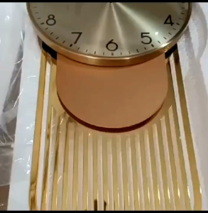 jam dinding kaca unik ala eropa luxury