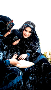 couple gamis syari sarimbit keluarga co Dahlia by AC