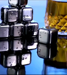 Es Batu Stainless Ice Cube Stainless Reusable