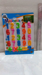 Mainan Edukasi Angka Magnetic Number Angka Magnet no MX013