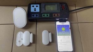 [HCM]Chuông Báo Khách Gắn Cửa Thông Minh Wifi TUYA Báo Trộm Qua Điện Thoại Và Chuông