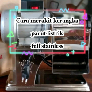 parut listrik tanpa dinamo/kerangka parut listrik/kerangka/body parut listrik/body