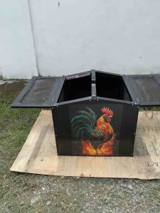Aluminum chicken carrier double (Bayong)