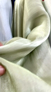 Bahan Kain Shimmer Silk Yoryu Premium Grade A / Kain Shimmer Yoryu Silk (Harga 0.5 Meter)