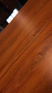 ISAIAH | Modern Steel Cabinet in Woodgrain Acacia Color by Leapify Steel - Waterproof and Heavy-duty