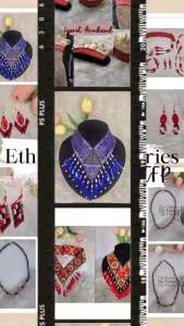 Ethnic Igorot Cordilleran Necklace Chocker Bracelet Earrings Set