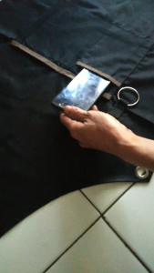 Celemek Apron Barista Bahan Drill