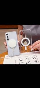 For Samsung A26 A07 A17 A54 A55 A56 A16 A36 A35 A15 S24 S25 Edge S23 FE S22 S21 Plus Ultra Original Clear Acrylic for Magsafe Magnetic Case For S25FE S25ultra S25+ S25Edge S24ultra S24+ S24FE S23ultra S23+ S23FE S22ultra S22+ S21ultra S21+ S21FE 5G Cover