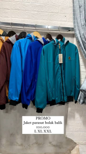 IMPOLET- Jaket Wanita Viral Bisa Di Pakai Bolak-Balik Bahan Luar Taslan NS Dan Fleece