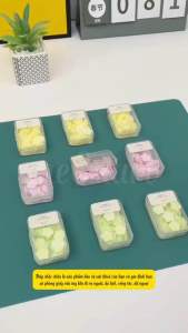 Xà phòng giấy khô hộp Baby Three - Xà bông rửa tay bỏ túi du lịch - Giy Diy