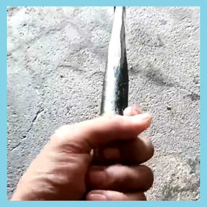 Pisau Sadap Karet Crocodile Asli Baja Super Tajam