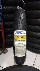 Ban tubles IRC NF66 80/90 ring 14 untuk motor matic beat vario mio