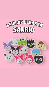 Amplop lebaran sanrio isi 12 pcs karakter dikirim random bahan flanel