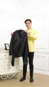 BAJU MELAYU SLIM FIT WARNA MINT PREMIUM EDITION