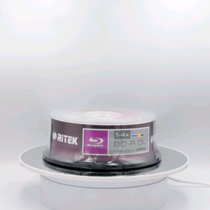 Ritek BD-R DL 6X  50 GB แผ่นเปล่าบลูเรย์ 6x Bluray White Inkjet Printable DL Layer Recordable Disc BD-DL 25-Disc Spindle