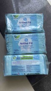 Combo 4 Băng vệ sinh hàng ngày Laurier Active Fit mềm mịn khô thoáng 20 miếng