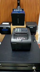 PS301 80mm Thermal Receipt Printer (USB + LAN + Serial) POS Printer