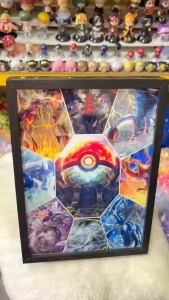 Pokemon Frame Light，Lampu Bingkai Anime Handmade