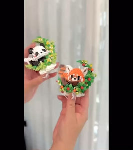 พร้อมส่งในไทย 🚚 ตัวต่อนาโนไซส์ L Building Blocks Cute Moon : Sanrio sleep on the moon