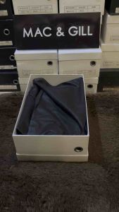 Chelsea Leather Boot in BLACK original cow leather 100% รองเท้าหนังแท้แบบทางการถูกระเบียบ