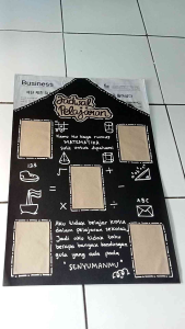 Jadwal Pelajaran New Tema Rumus: Hiasan Kelas Estetik