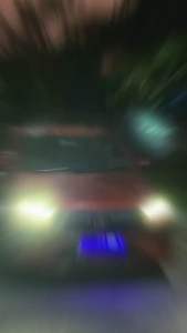 DUDUKAN COVER TEMPAT PLAT MOBIL LED AKRILIK 2 WARNA BIRU MERAH/PUTIH MERAH