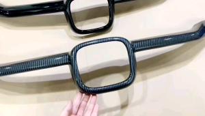 Grill Bumper Depan Cover All New Brio 2023 2024 2025 RS SATYA Hitam Glossy Carbon