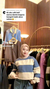 MISO-BUNDLING SWEATER SALUR CROP MIX JOOLY PANTS - PAKAIAN WANITA TERBARU CREWNECK CROP SALUR MIX CARGO JOOLY - SET CREWNECK CROP DAN CARGO PANTS