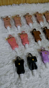 Personalized Alcohol Holder Faux Leather with 50ml Empty Bottle: A Stylish & Durable Solution