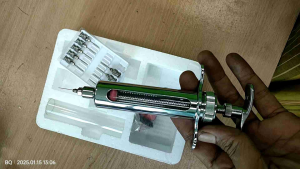 suntikan sapi jarum suntik hewan ternak domba babi kuda spuit syringe stainless 20ml jarum kuda alat cekok obat hewan PMK