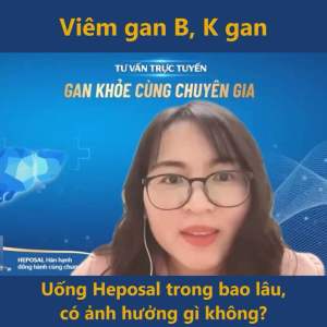 Heposal - Hồi phục chức năng Gan duy trì sức khỏe đường dài của Gan