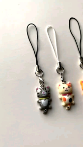 Kpop Keychain kucing clasp strap cute cat | gantungan tas | gantungan kunci | hp lucu
