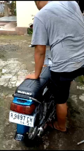 Knalpot RC 100/Bravo Standar Racing FullCroom KYX Racing