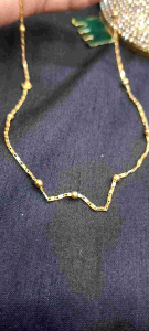 สร้อยคออินเดีย ยาว 8.5" กับ ยาว10.5" N009