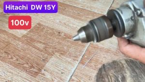 Khoan và bắt vít Hitachi hàng bãi xài điện 100 volt