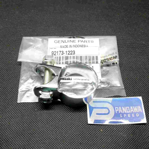 Klem Clamp Sambungan Leher Knalpot Klx 150 All Series Original 92173-1223