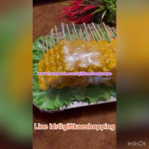 อาหารปลอม โมเดลหมูสะเต๊ะ 40 ไม้ สวยงามมาก (โชว์แล้วขายดี)